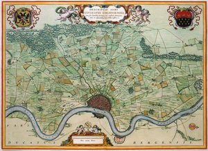 Köln - Mapa de Johannes and Mortier, Cornelis Covens